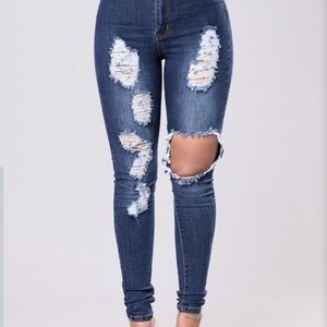 Fashion Nova Teenage Fever Ripped Jeans